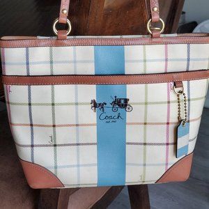Coach bag No D0868-12561 Heritage Plaid